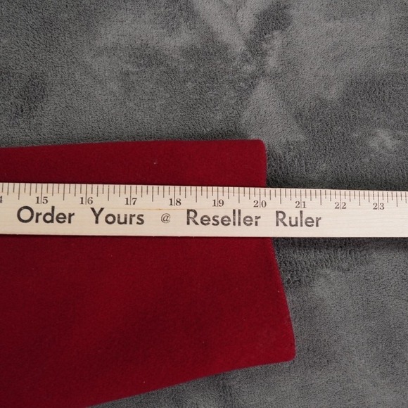 VTG‎ Talbots Wool Toggle Duffel Coat Womens 6 Red Petite Removable Hood Gorpcore - Picture 10 of 16